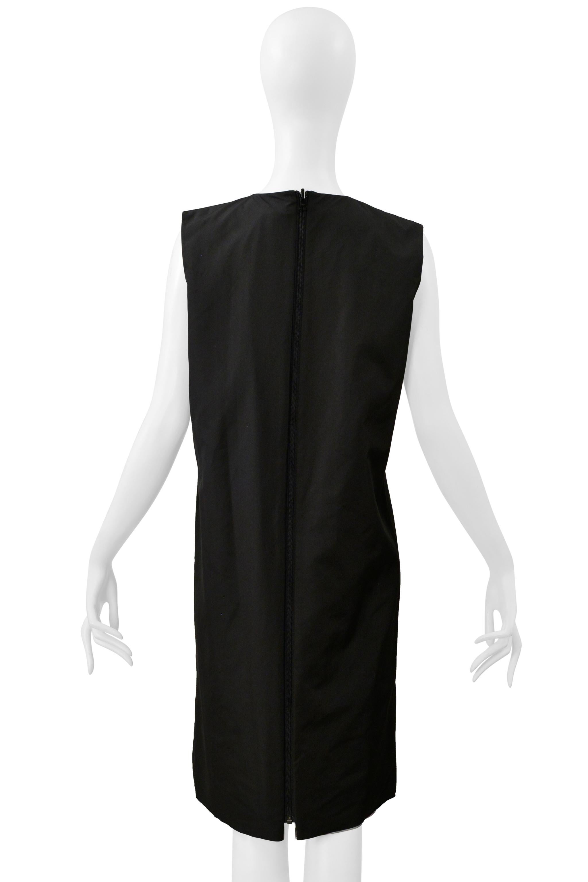 Junya Watanabe Reversible Metallic Floral Tech Dress W/ Black Interior Ss 2000 For Sale 6