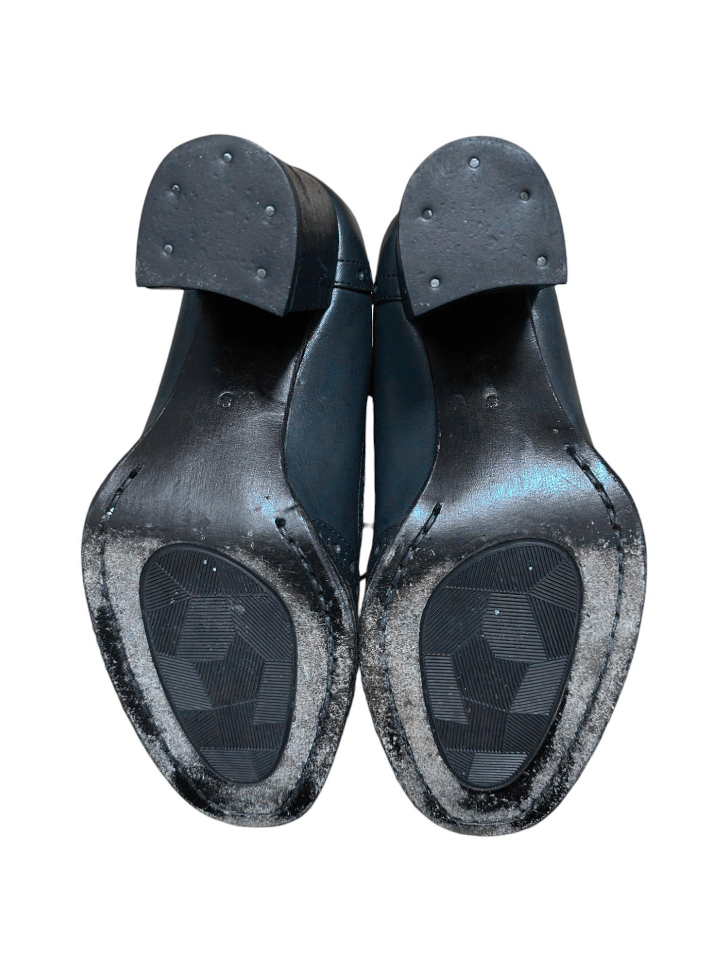 Junya Watanabe S/S 2012 Leather Laced Black Pumps in vendita 1