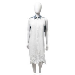 Vestido de punto con botones vaqueros Junya Watanabe S/S 2016