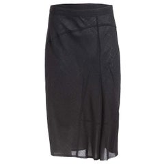 Jupe midi en soie Junya Watanabe