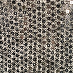 JUNYA WATANABE Size M Black Sequined Knit Sleeveless Long Pullover