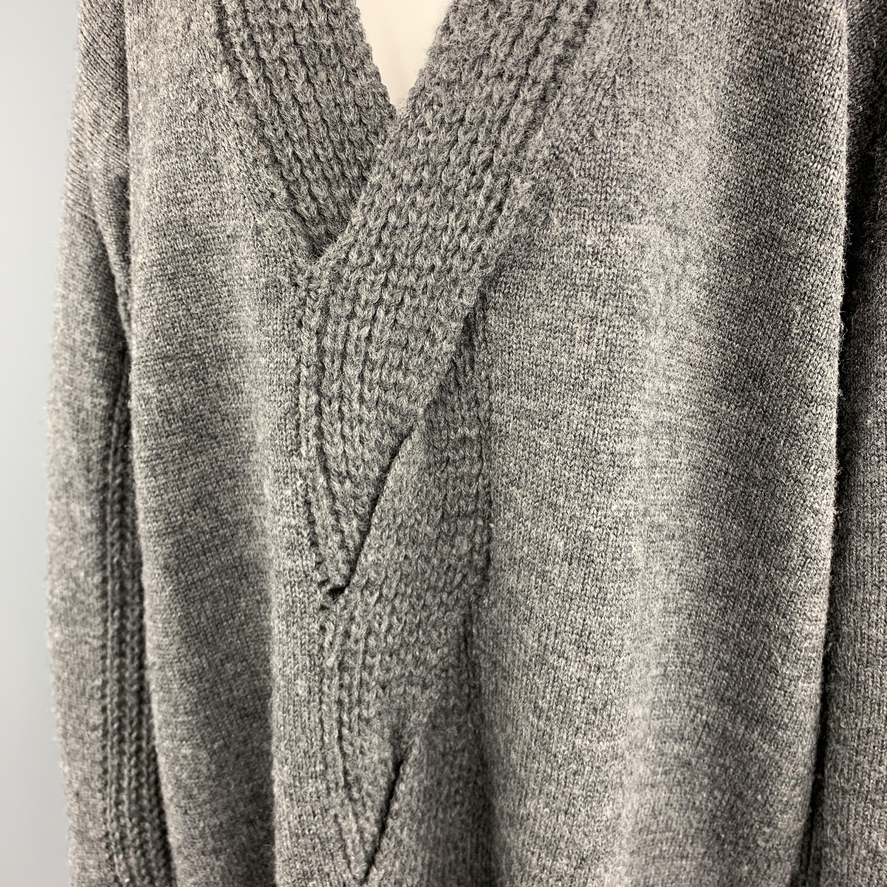 woven knit sweater