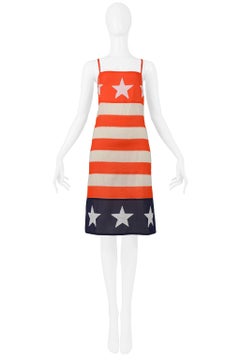 Junya Watanabe Stars & Stripes Flag Dress