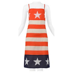Junya Watanabe Stars & Stripes Flag Dress