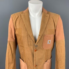 JUNYA WATANABE x CARHARTT Size M Mustard Patchwork Cotton Jacket