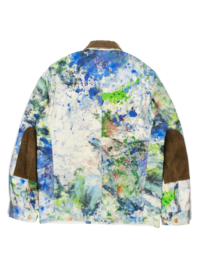 Junya Watanabe x Carhartt SS2018 Painted Chore Jacket at 1stDibs | junya  watanabe carhartt, junya watanabe carhartt jacket, carhartt junya watanabe  jacket
