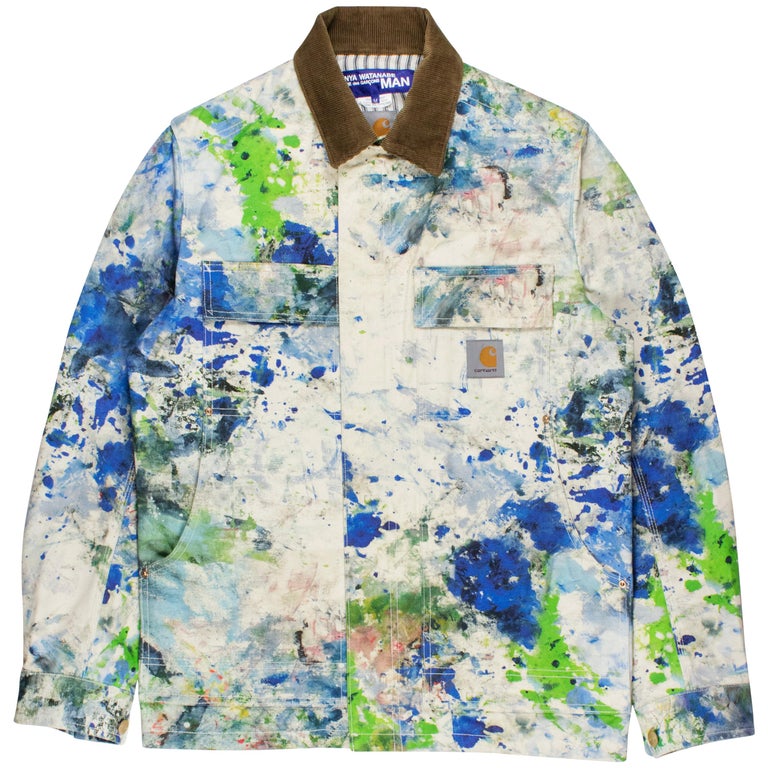 Junya Watanabe x Carhartt SS2018 Painted Chore Jacket at 1stDibs | junya  watanabe carhartt, junya watanabe carhartt jacket, carhartt junya watanabe  jacket