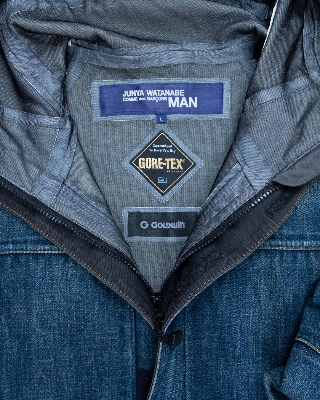 Junya Watanabe x Goldwin AW2005 Goretex Denim Parka For Sale