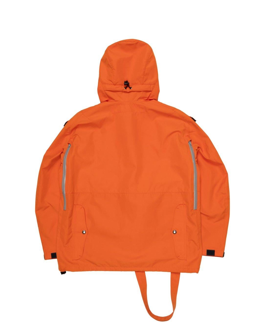 Orange Junya Watanabe x Goretex x Goldwin SS2005 Convertible Bag Jacket For Sale