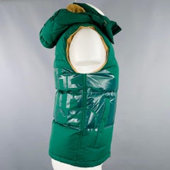 JUNYA WATANABE x THE NORTH FACE Size XS Green Quilted Cotton Nylon Vest