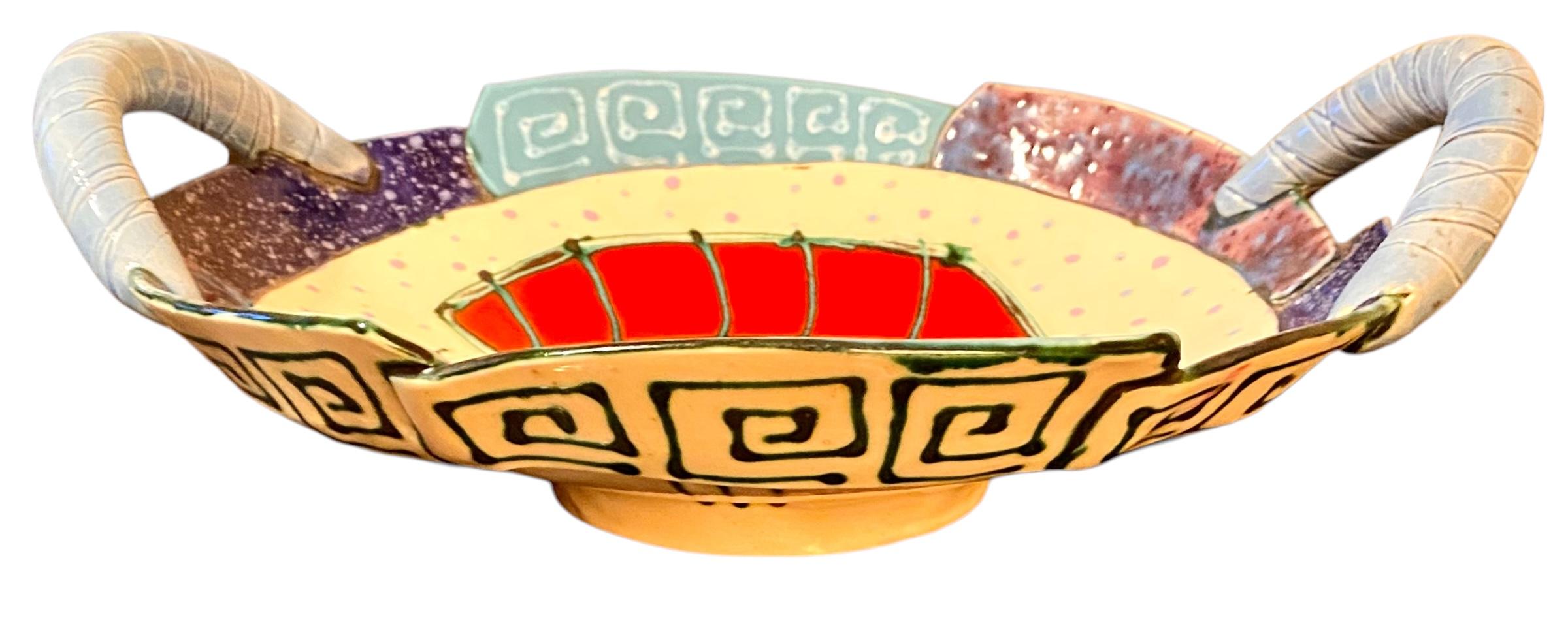 Plato de cerámica con asas Juozas Rasa Saldaitis Fish Decorativo y de Arte Aplicado en venta 6