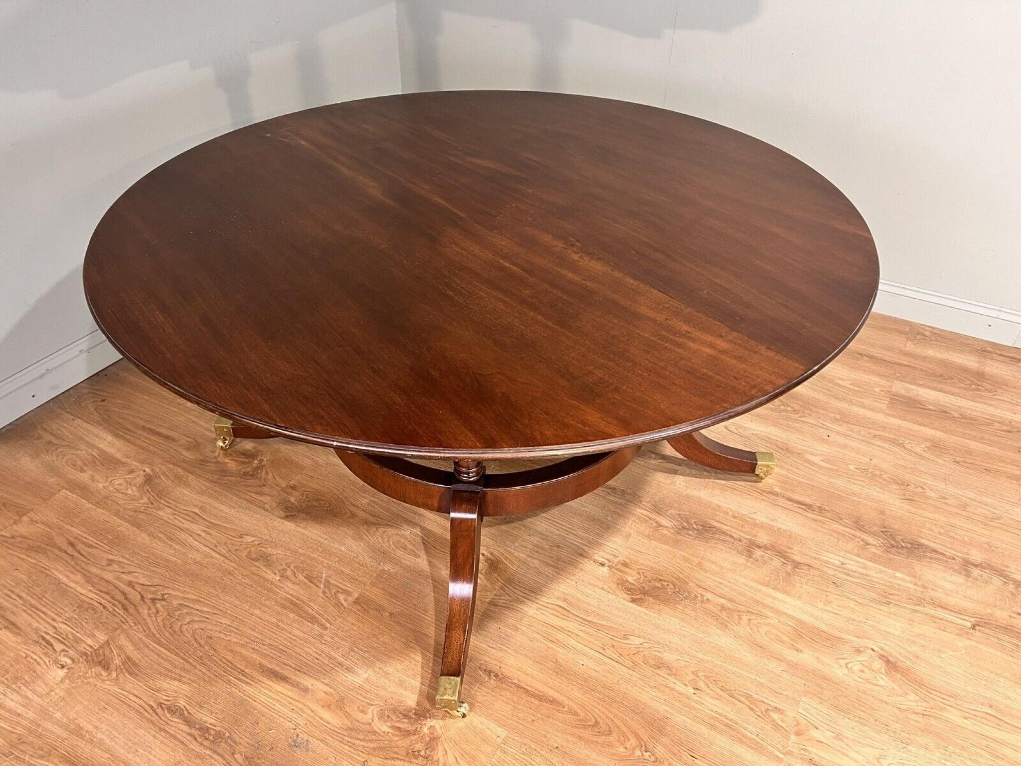 Jupes Extending Dining Table Regency Mahogany For Sale 7