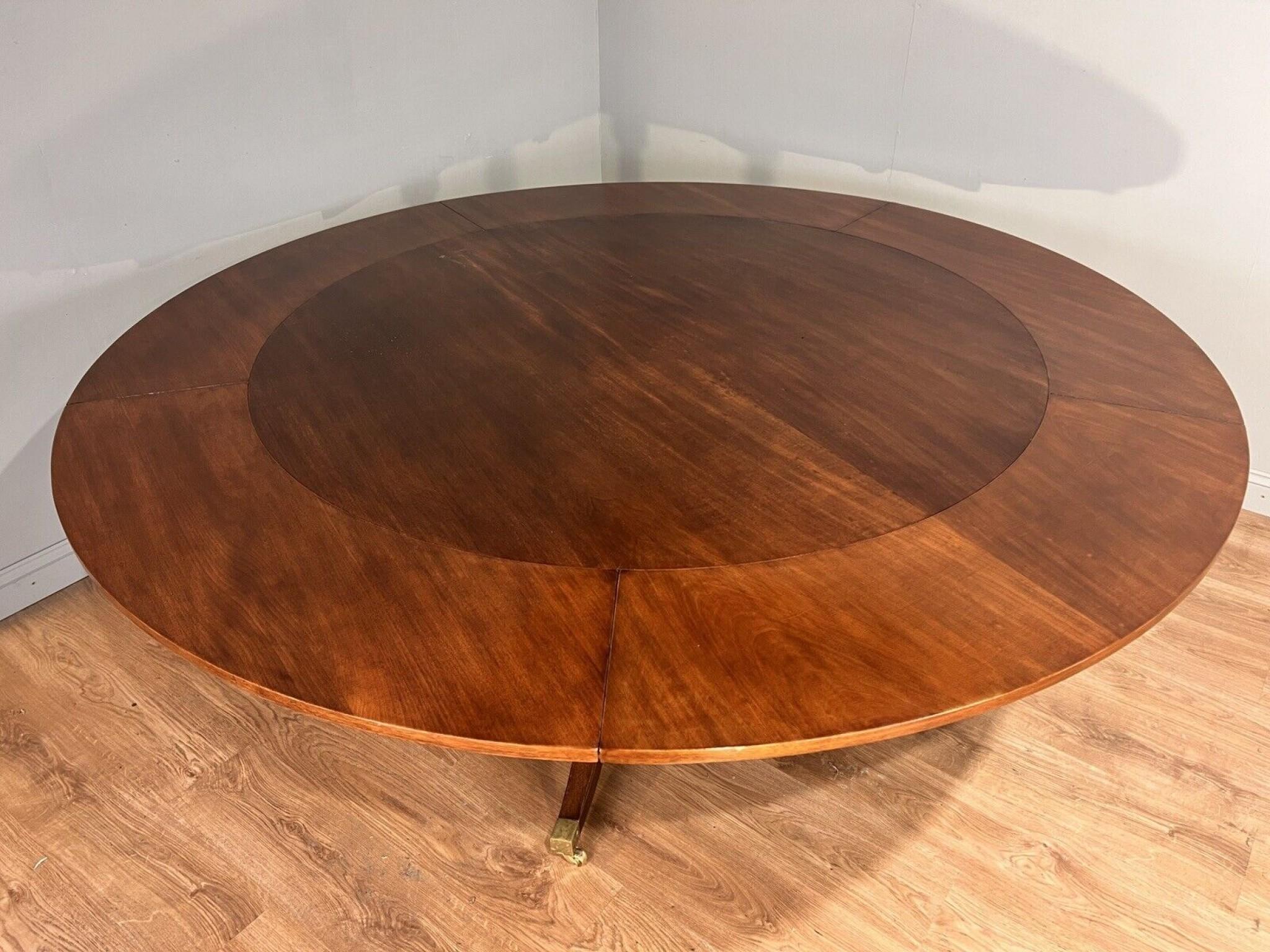 Jupes Extending Dining Table Regency Mahogany For Sale 4