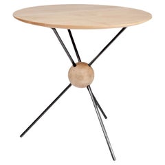 Jupiter Birchwood Side Table by Cuero Design