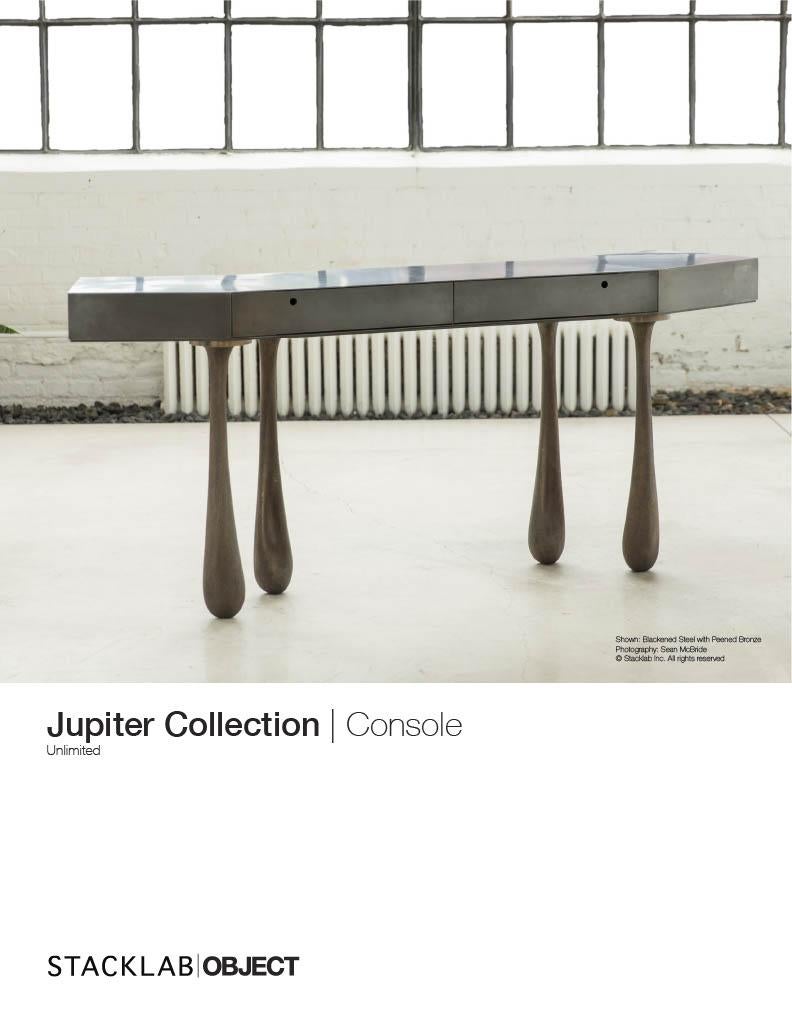 Zeitgenössische Jupiter-Konsole, Stapeltisch im Angebot 4