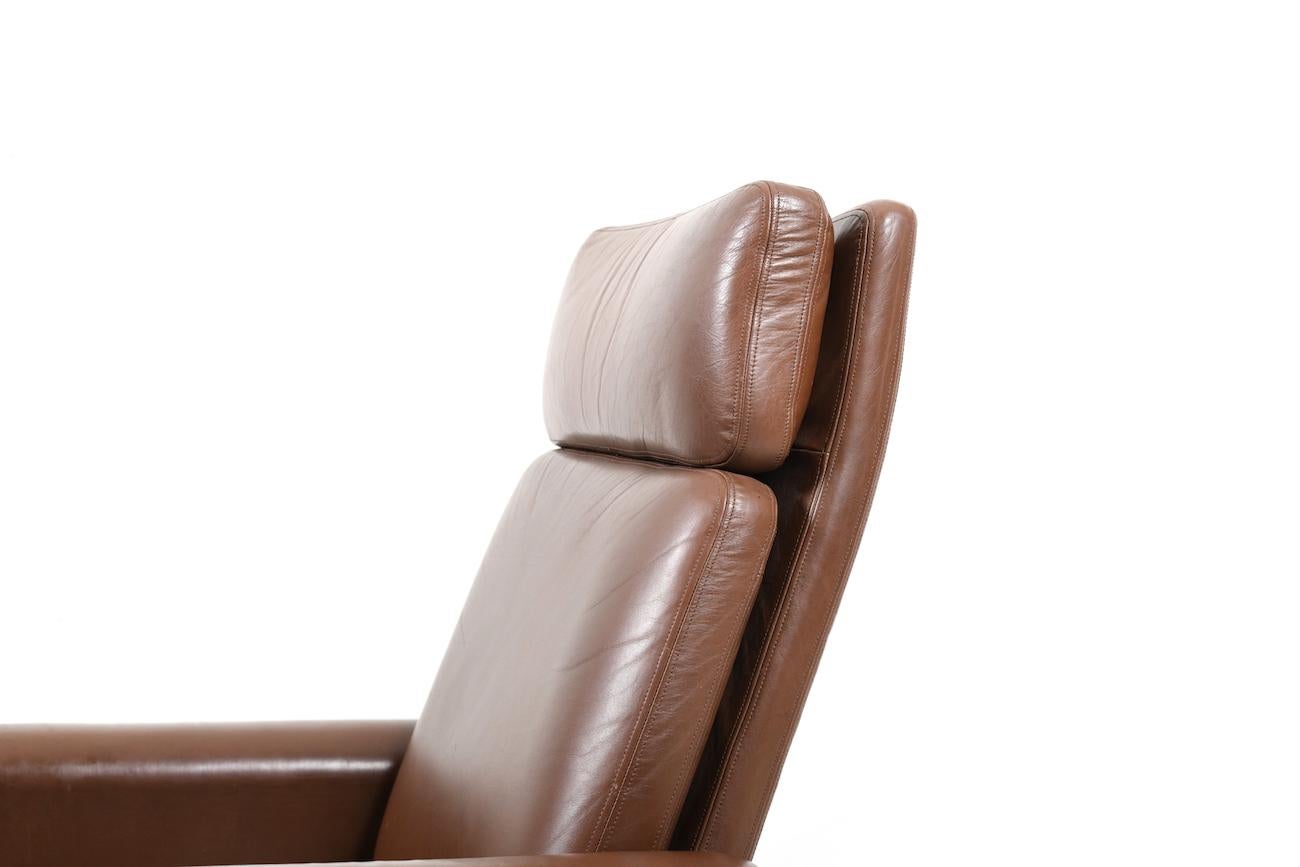 Leather Jupiter Desk Chair by C.W.F. France for CADO