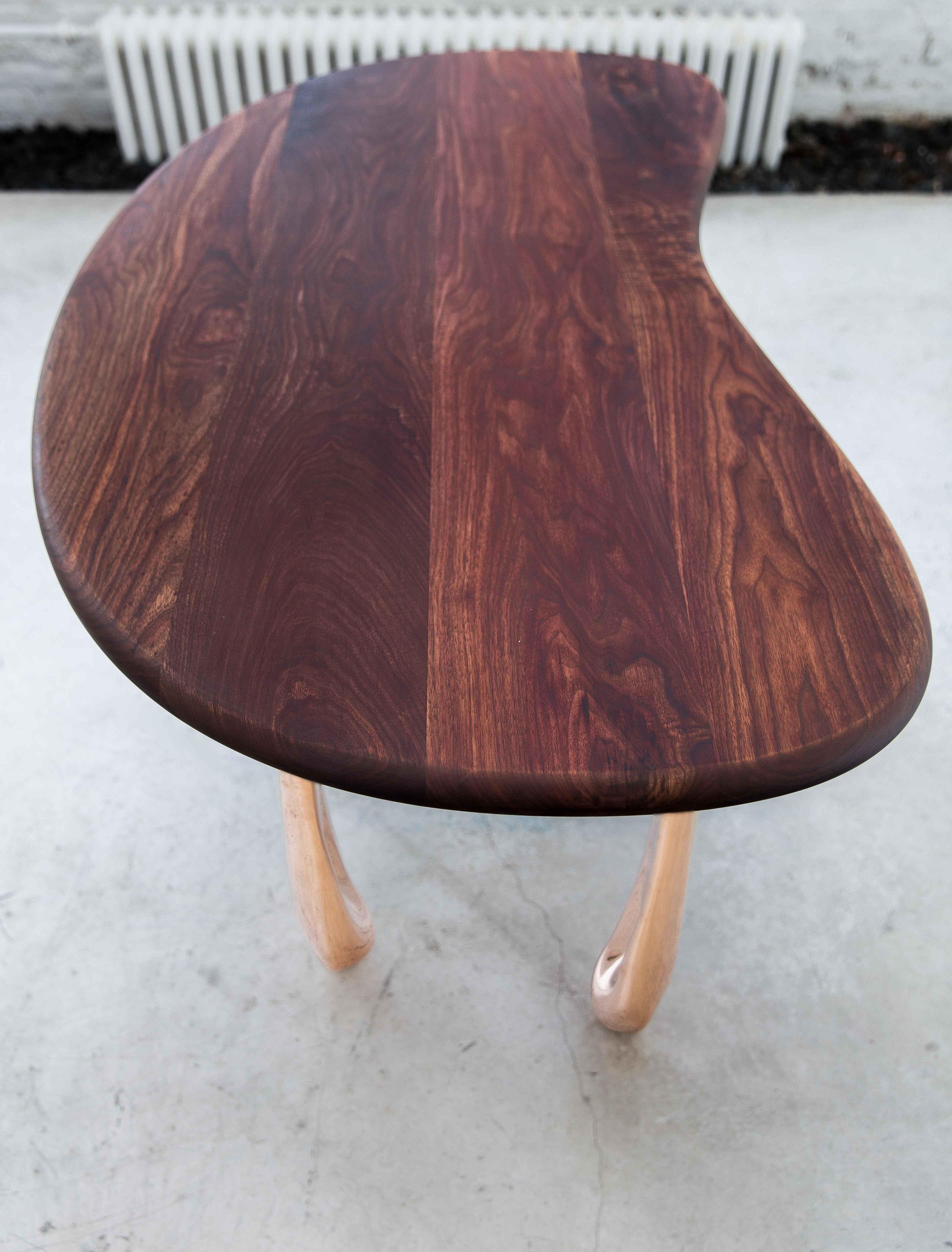 Stacklab, Jupiter Desk with Solid Domestic Hardwood  For Sale 3