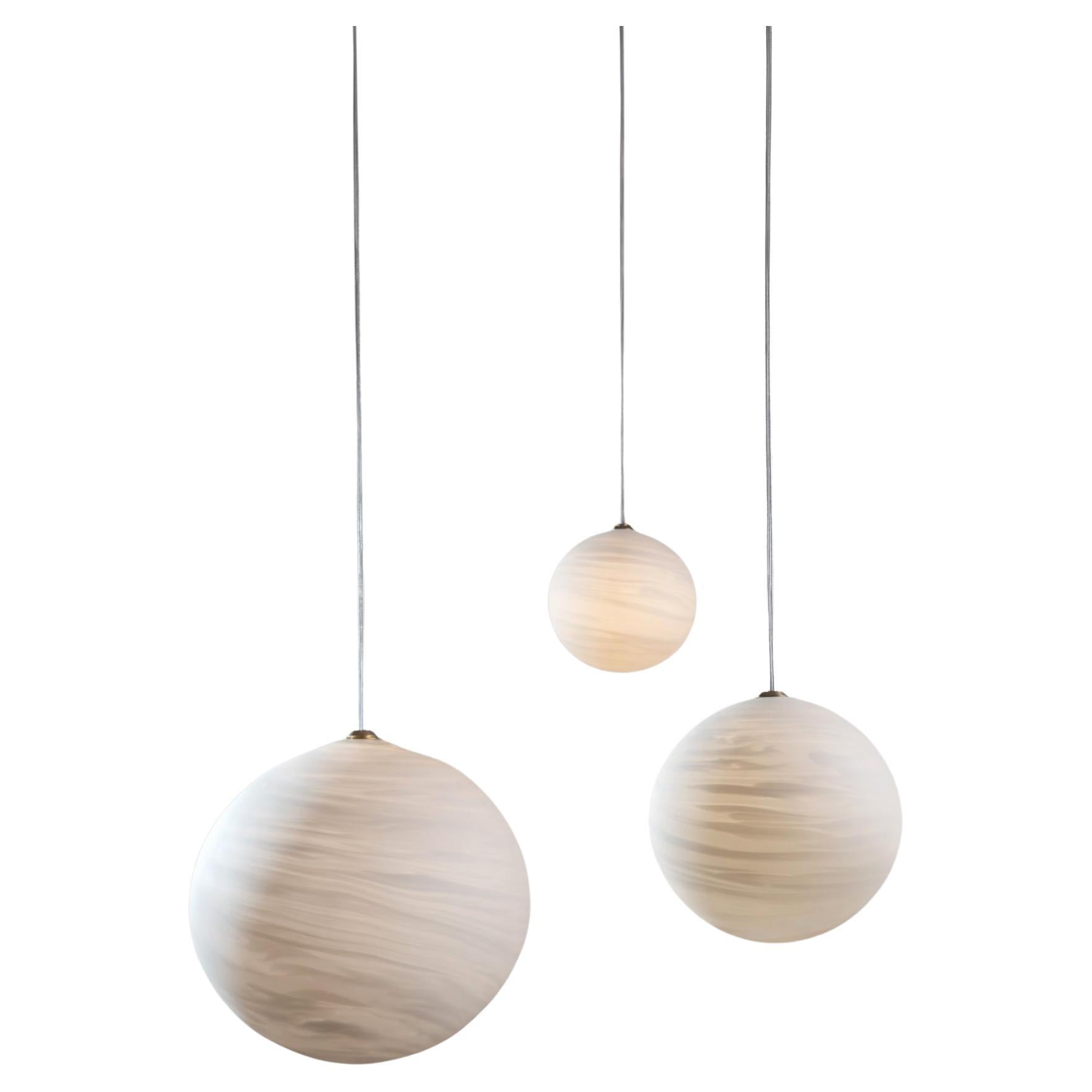 Jupiter Hanging Lights Planets, Ludovic Clément D’armont For Sale