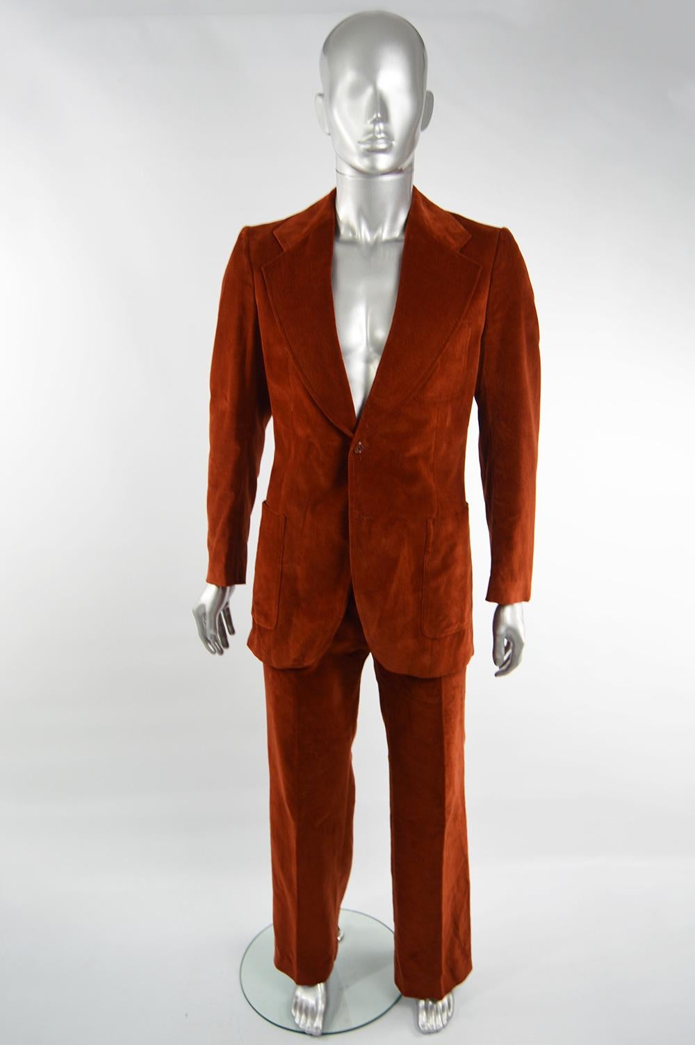 70s velvet suit discount