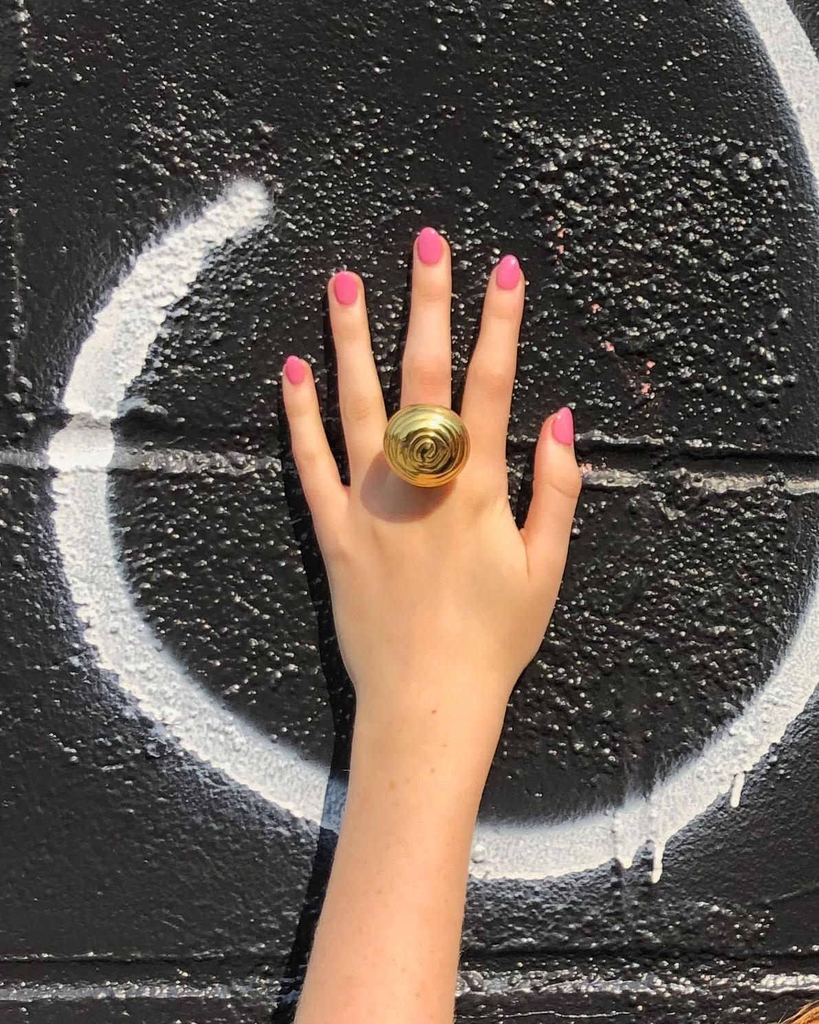 For Sale:  'Jupiter' Vermeil Cocktail Ring, Brenna Colvin, Outer Objects Collection 5