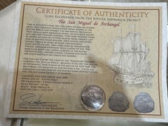 Jupiter Wreck coin RARE coin with certificate