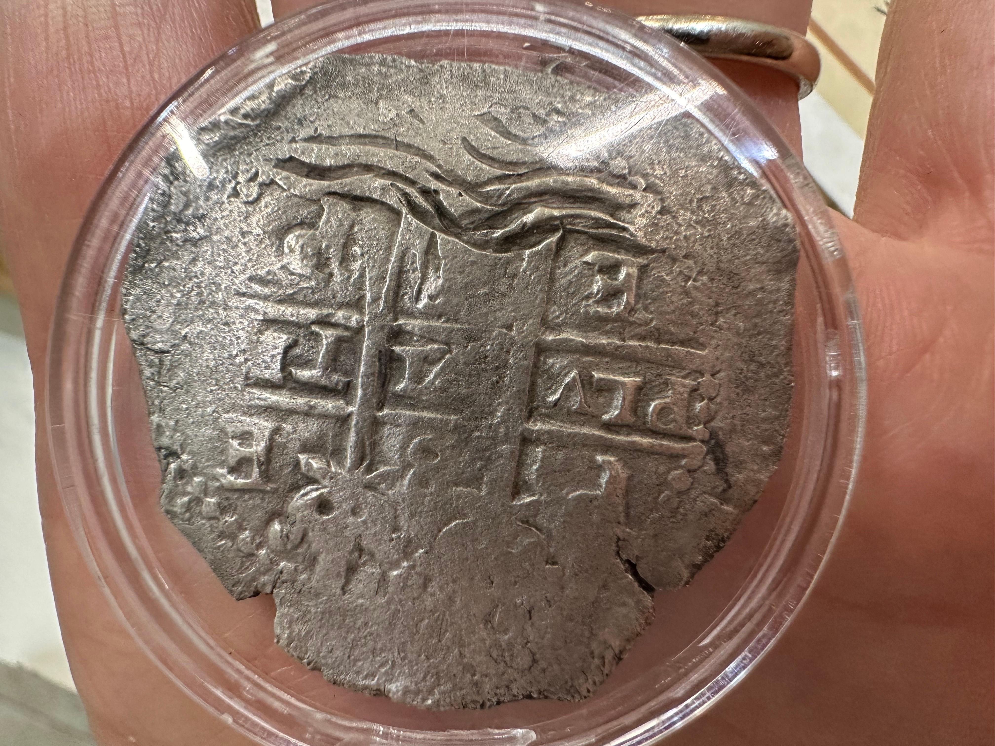 Jupiter Wreck coin RARE coin with certificate For Sale 2