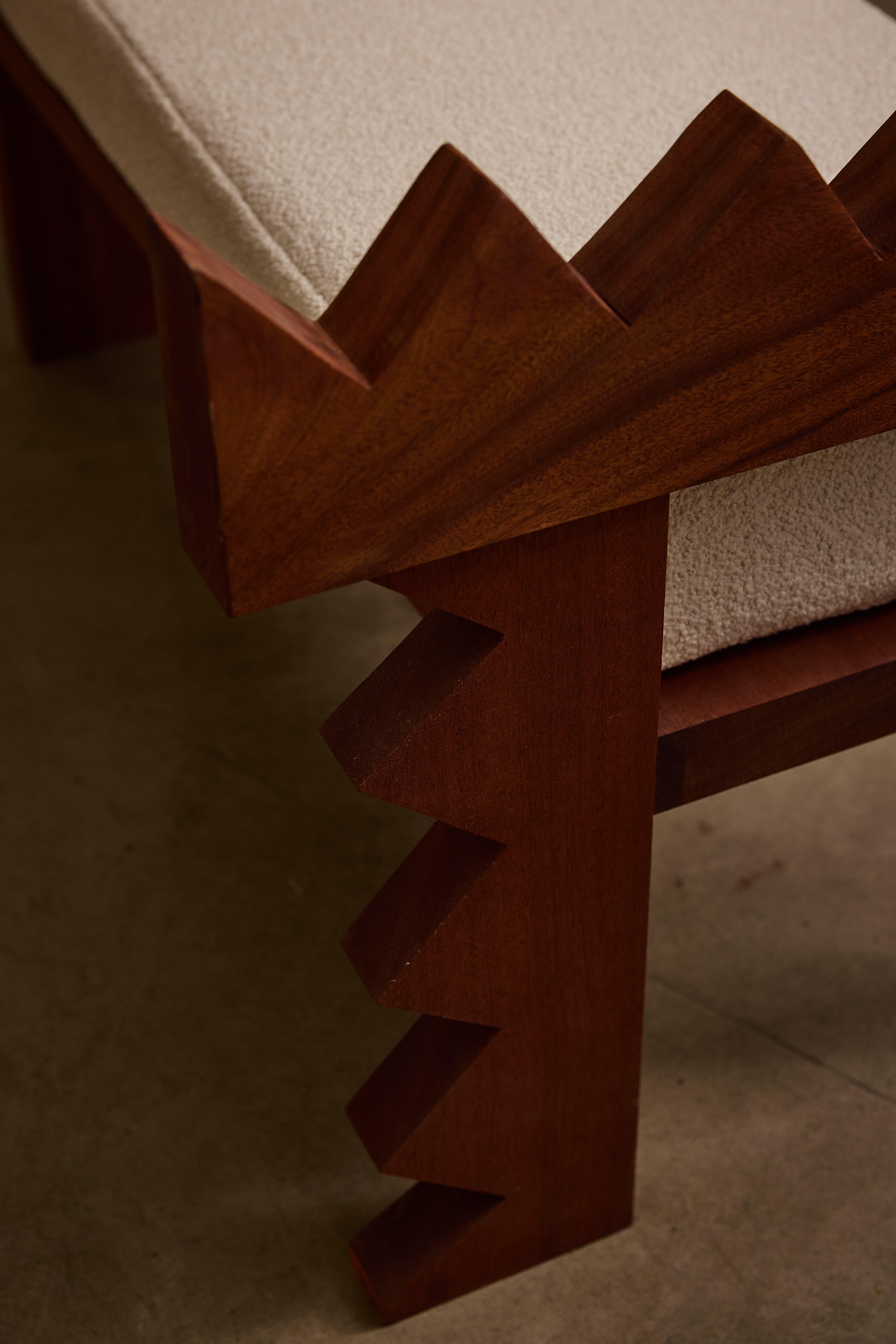 Contemporary Jura Bench by Ah Um Design Studio For Sale