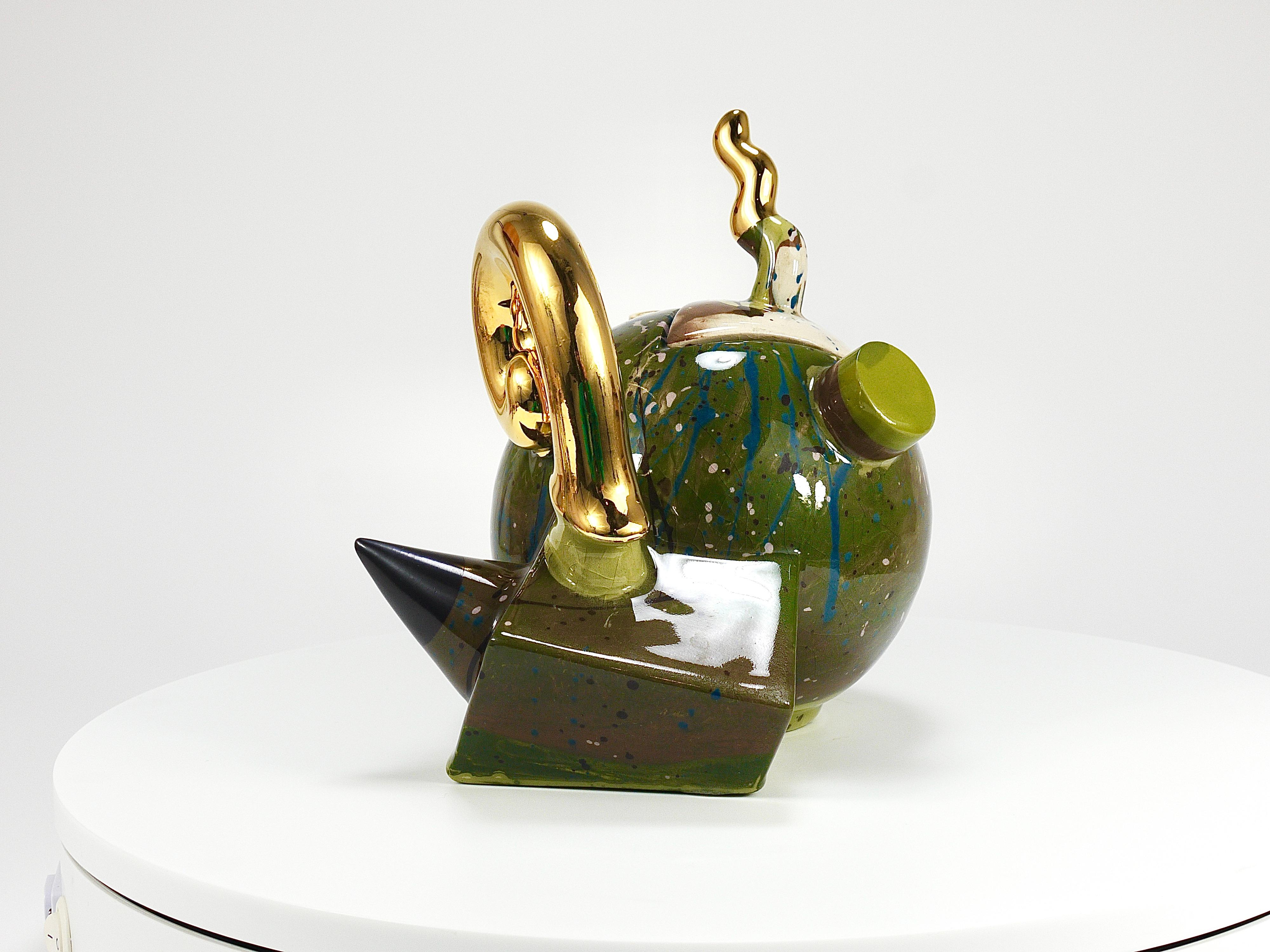 Juraj Mahalik Skulpturales postmodernes Pop-Art-Teeservice von Art4, Slowakei, 1990er Jahre im Angebot 1