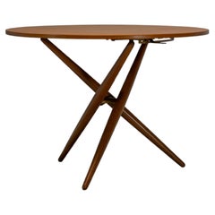 Used Jürg Bally adjustable coffee dining table Switzerland 1951