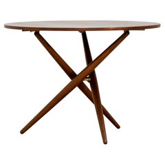 Jürg Bally - ess-tee-tisch - Mesa de café y de comedor ajustable, 1951, de Wohnhilfe