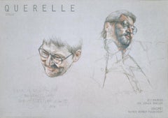 1982 Jurgen Draeger 'Querelle Zyklus' Contemporary Gray, White Offset Lithograph