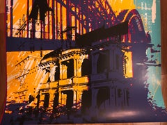 Cologne Collage ScreenPrint by Jurgen Kuhl