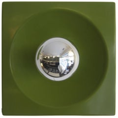 Jürgen Lange, Schönbuch Green Wall Lamp, 1970s