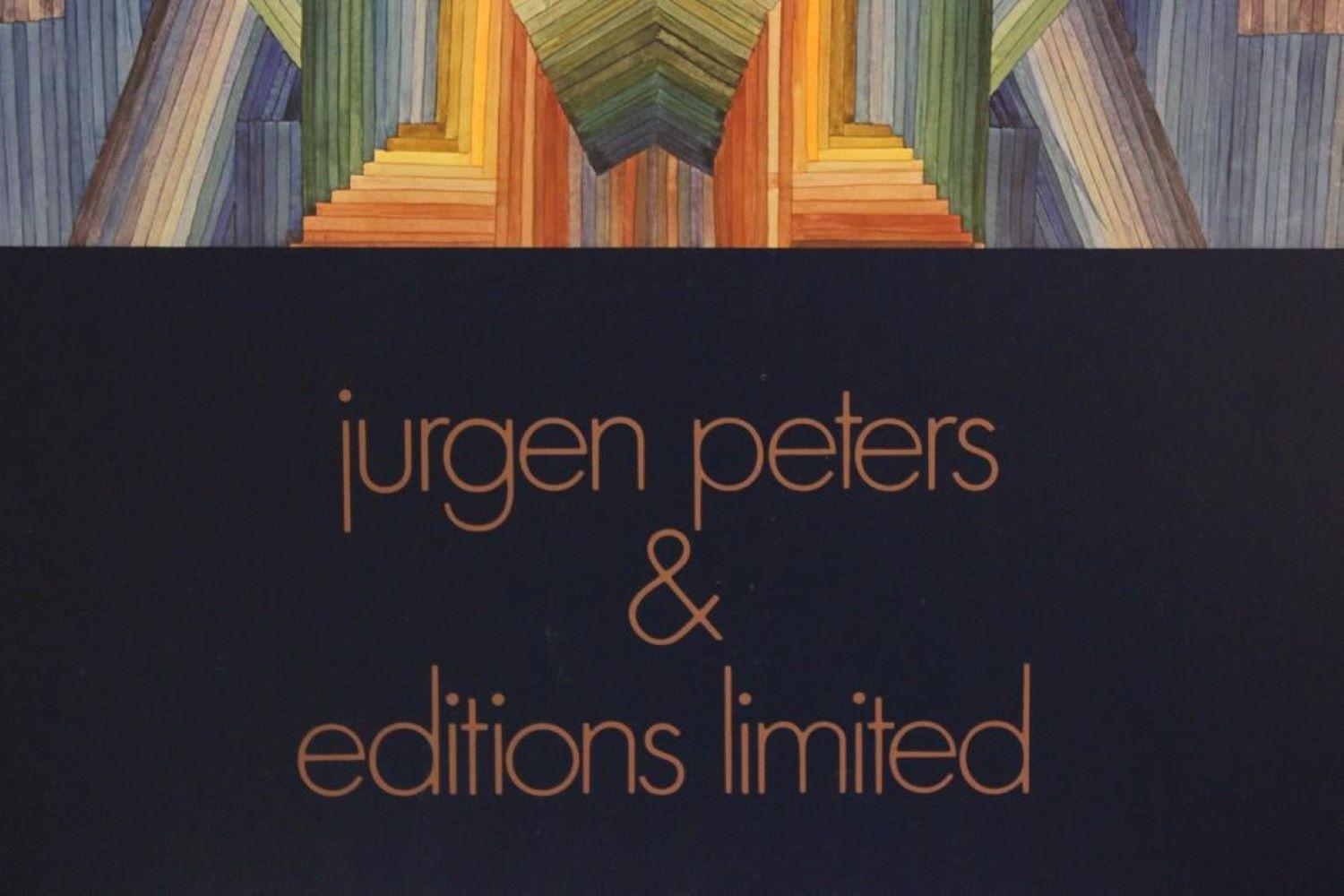Affiche à tirage limité, 1980 par JURGEN PETERS (allemand, né en 1936) - Print de Jurgen Peters