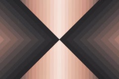 "Pointed Encounter", Serigraph Print, Signed by the Artist