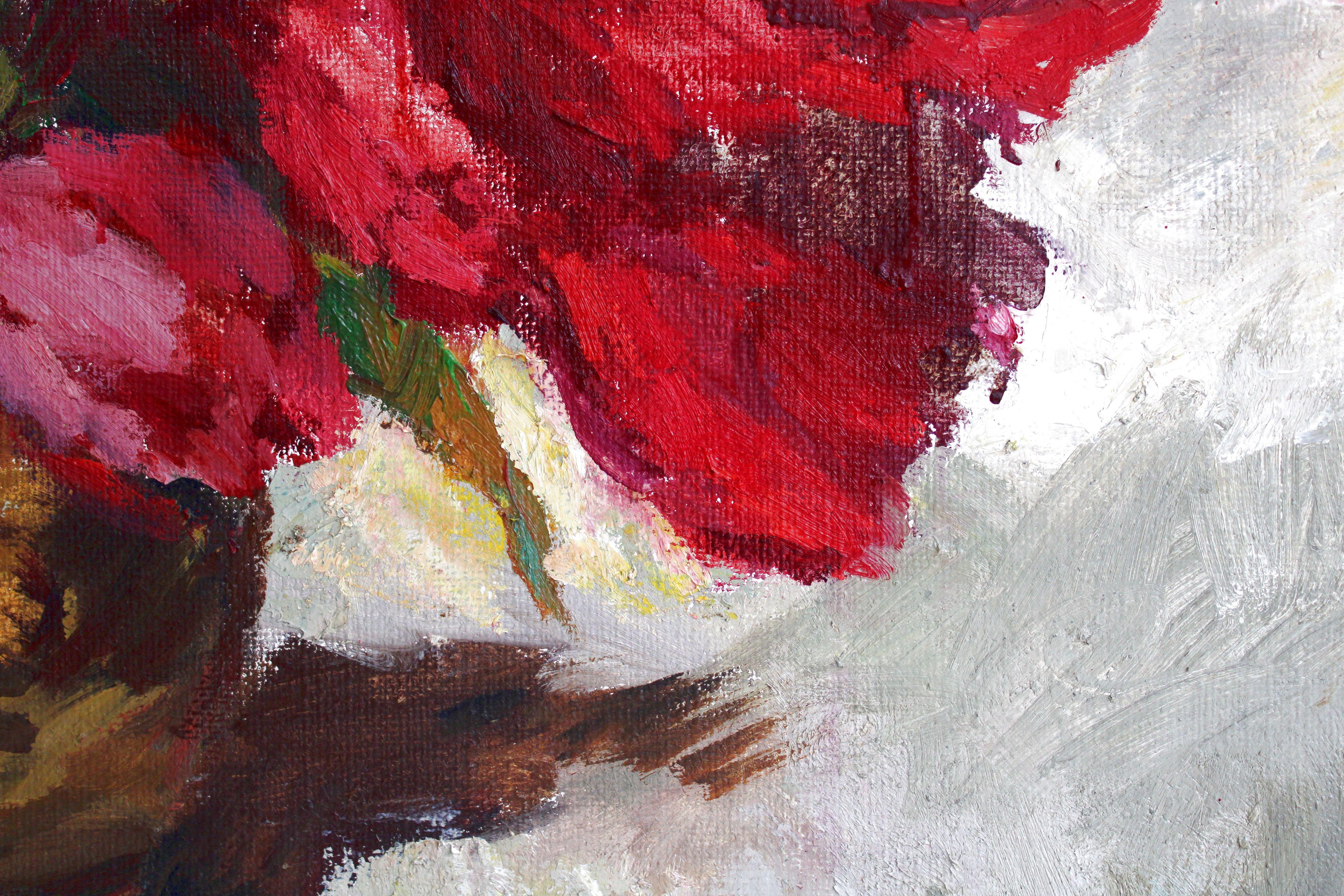 Tulipanes. 1996. Óleo sobre lienzo, 81х100 cm

Jurgis Skulme (1928-2015) - pintor, científico del arte.

1954 - La graduación de la Academia Estatal de Arte de Letonia, el departamento monumental (trabajo de diploma 
