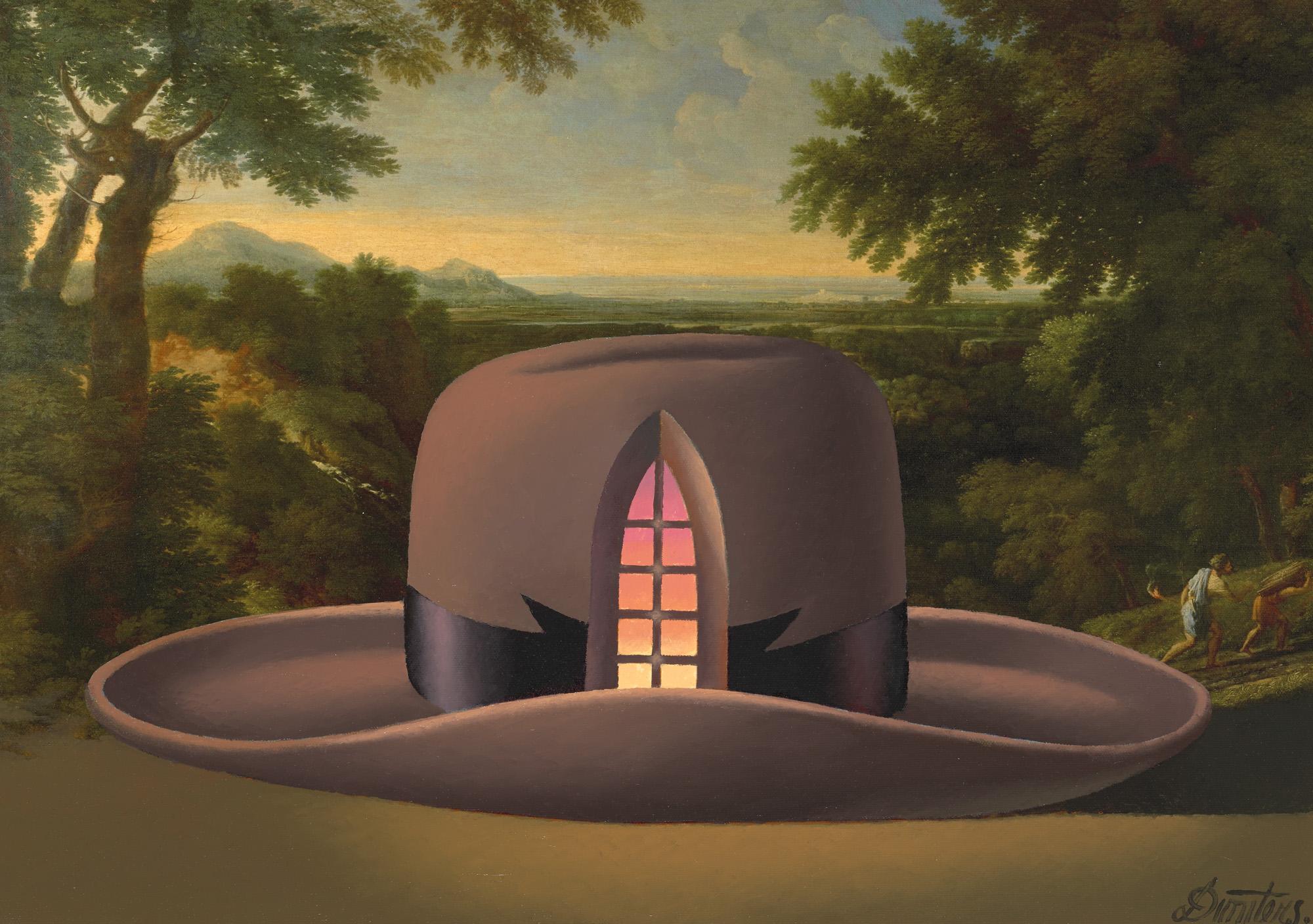 Nostalgia. 2015. Óleo, lienzo, cartón, impresión digital. 41x58cm