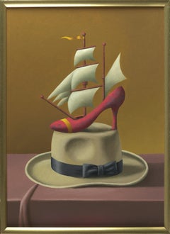 Nature morte. Huile sur carton, 70x50 cm