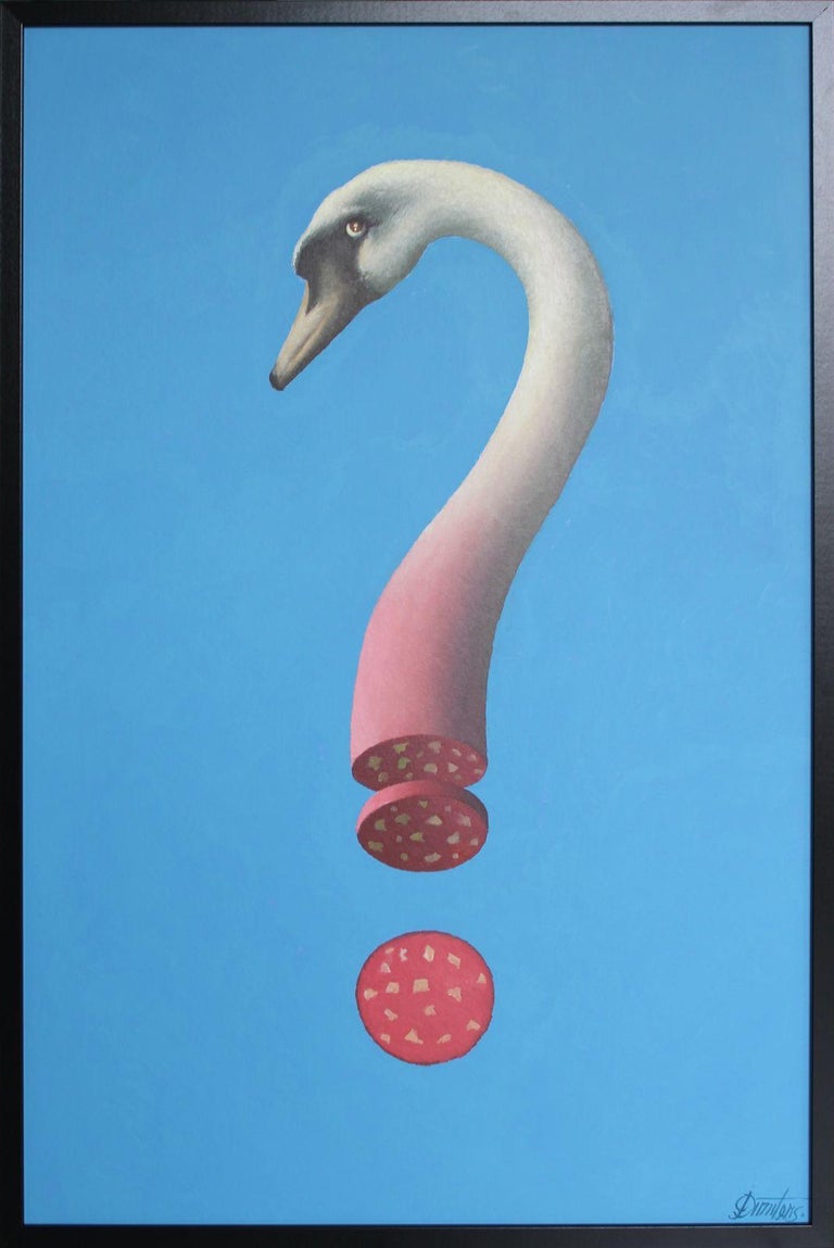 Juris Dimiters The Eternal Question Carboard Oil 92x61 Cm For Sale juris-dimiters-the-eternal-question-carboard-oil-92x61-cm-for-sale