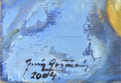 Natura morta con fiori. 2004. Olio su tela. 68x55 cm
