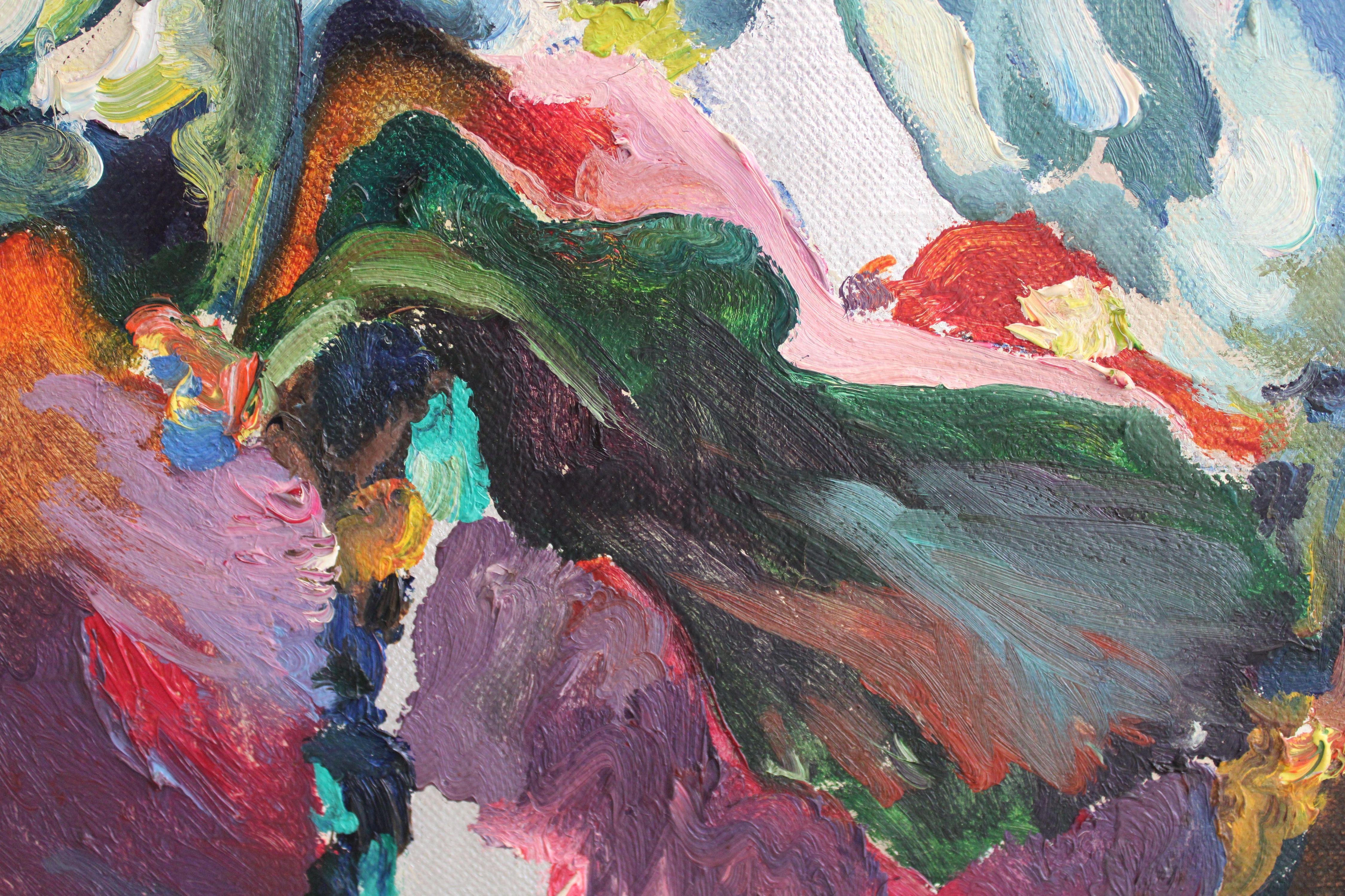 Iris bleu-rose dans un faisceau de lumière. 1998, toile, huile, 81x54 cm

Juris Jurjans (1944-2023) - Peintre

Juris Jurjāns est diplômé de l'école d'art J. Rozentals de Riga (1962) et du département de peinture de l'Académie d'art de Lettonie