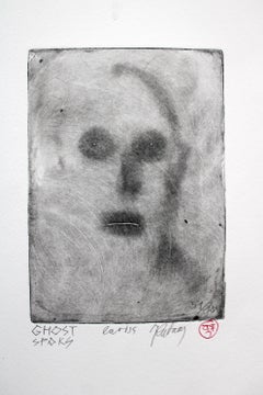 Ghost, etching/aquatint, 18.5x13.5 cm