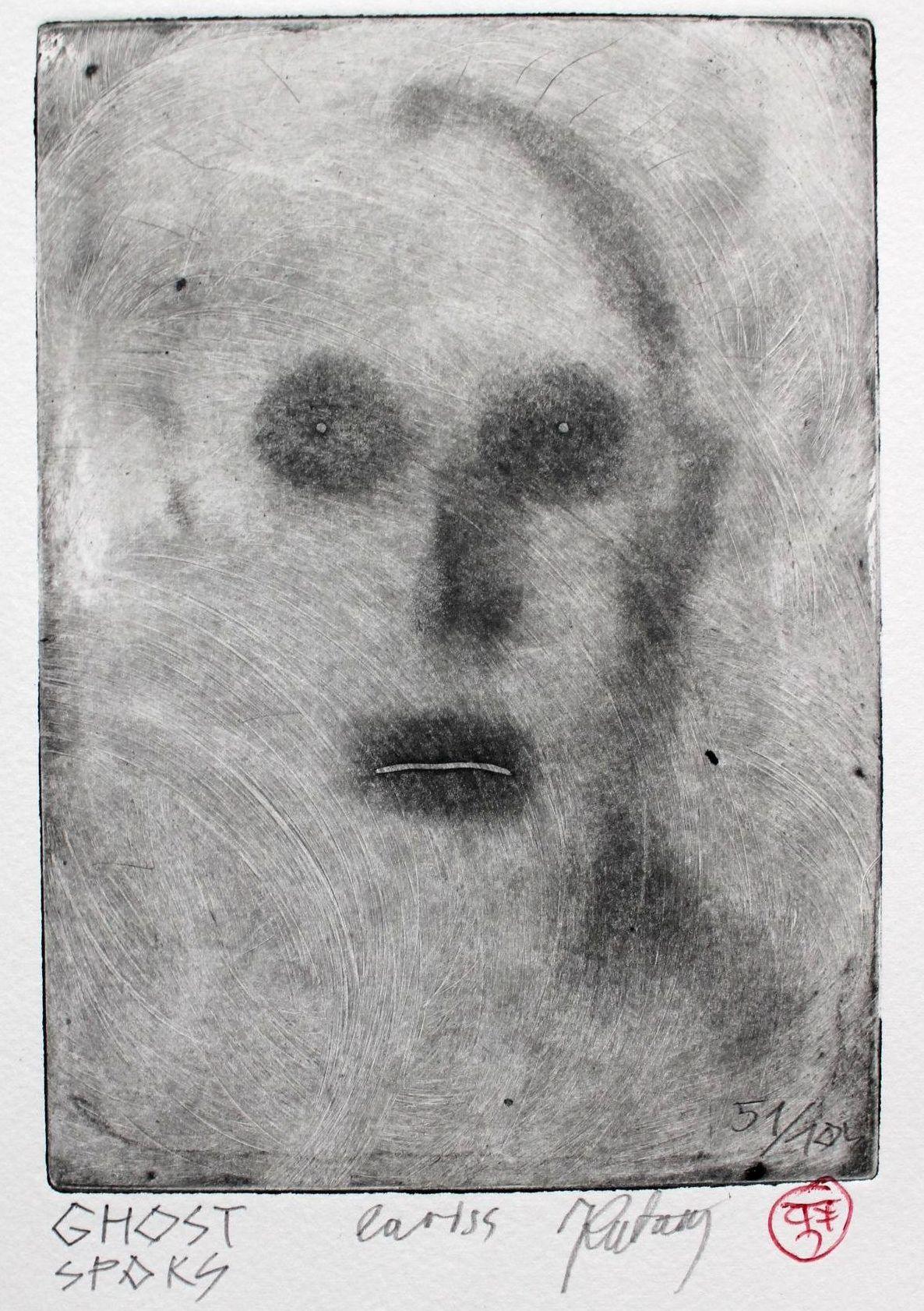 Fantasma, aguafuerte/alcuatinta, 18,5x13,5 cm