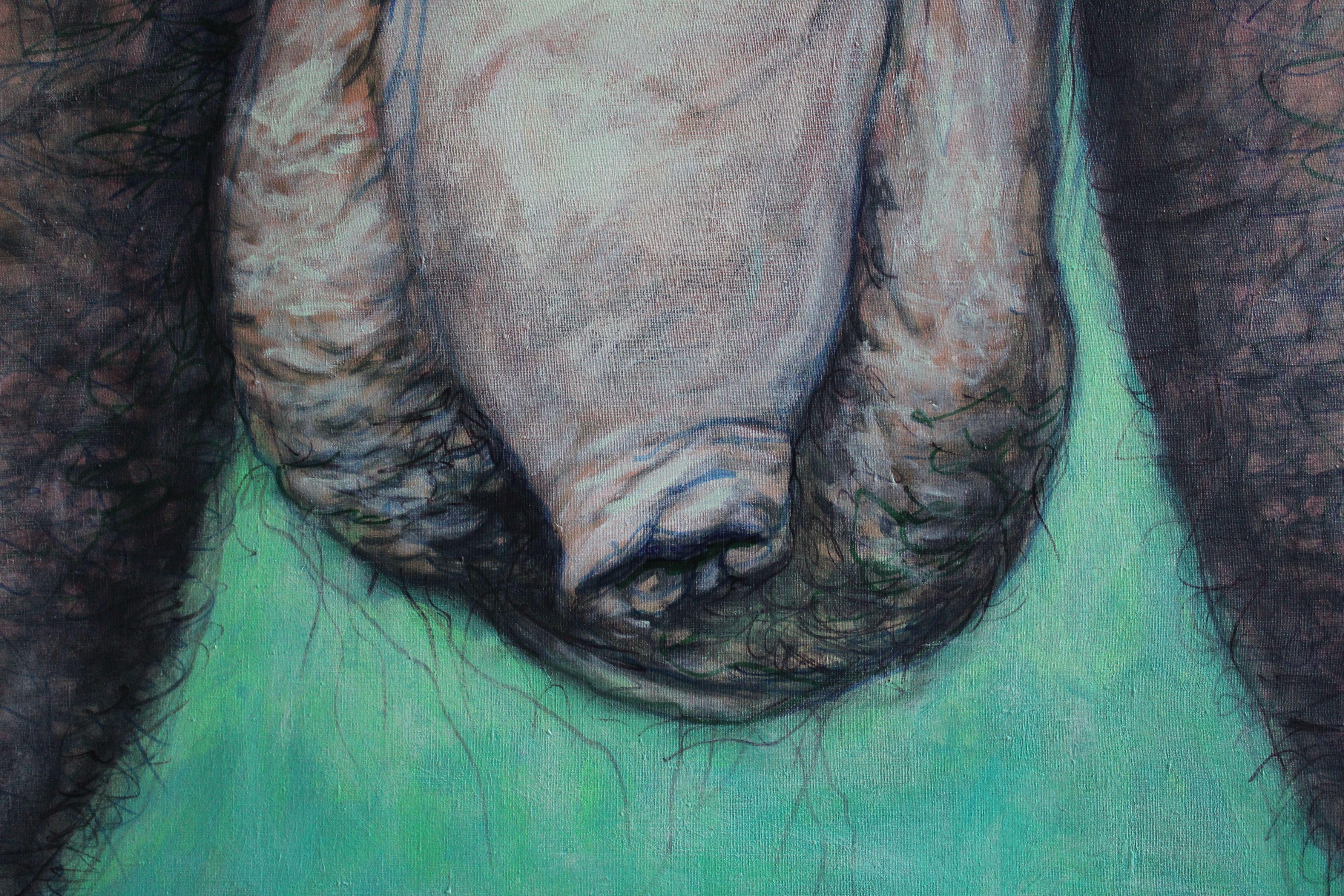 Autorretrato 2

2009, lienzo, acrílico, 140x98 cm

Juris Utāns (1959-2022)

fue un pintor letón. Trabaja en el campo del realismo crítico, el arte socialmente activo y político. Las obras de Juris Utans se caracterizan por el humor y la ironía sobre