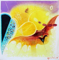 Сomposition für einen einsamen Träumer. 2004, Leinwand, Öl, 68x68 cm