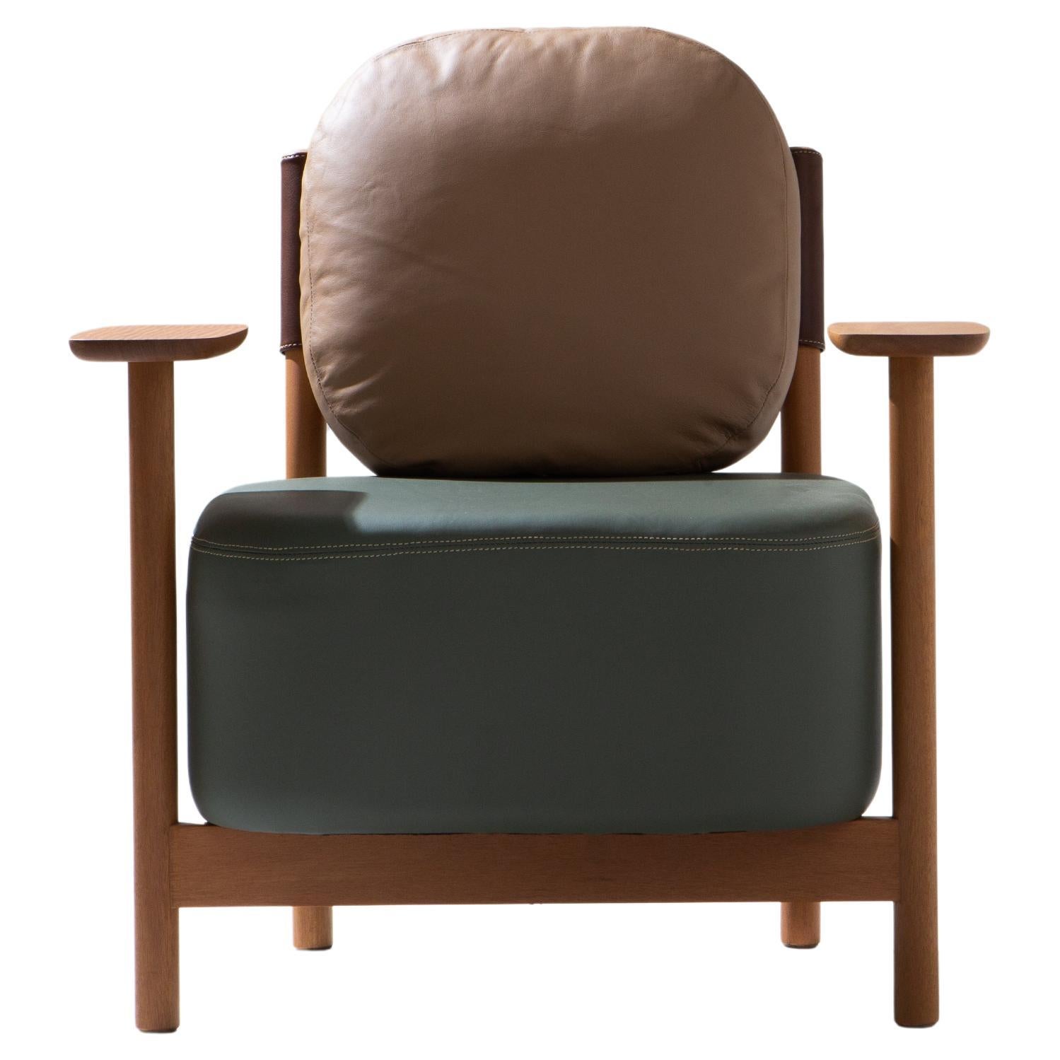 Juriti Armchair by +55design – Contemporary Brazilian Lounge Chair in Wood