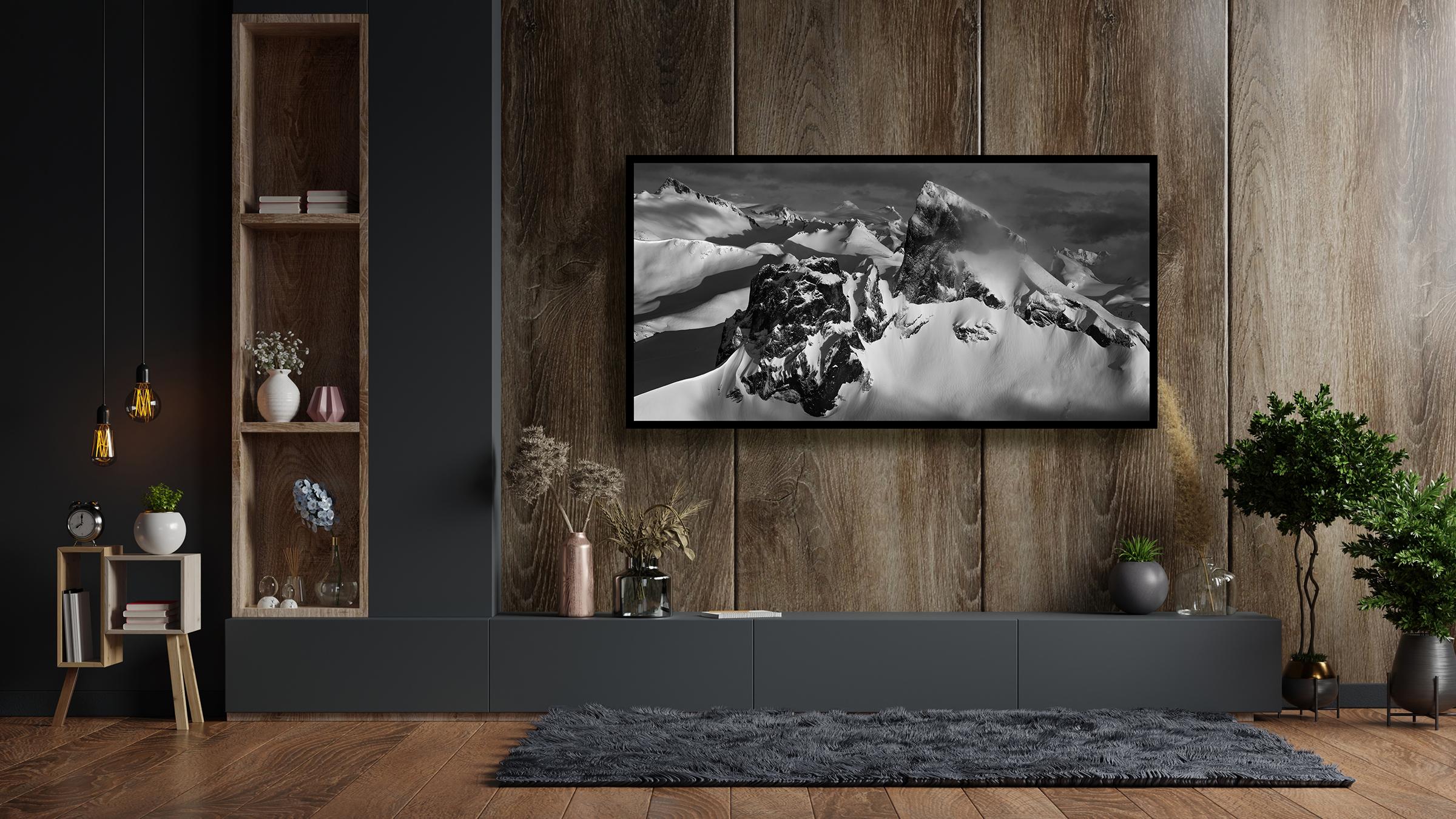 Black Tusk #13, Whistler, black and white, contemporary, landscape photograph For Sale 1