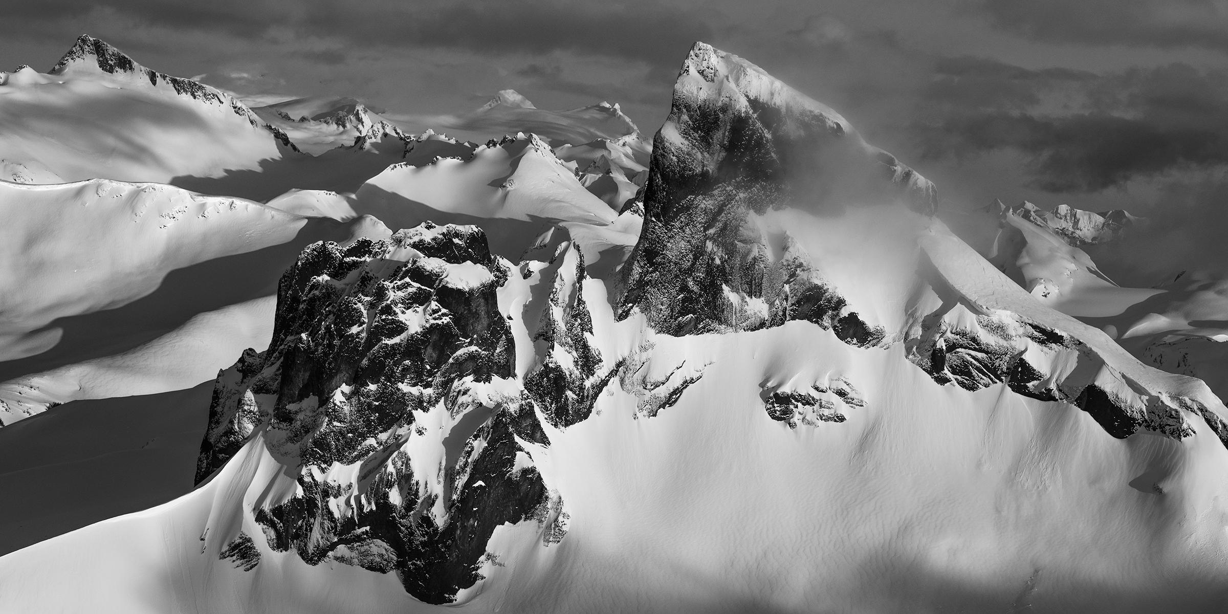 Black Tusk #13, Whistler, black and white, contemporary, landscape photograph For Sale 4