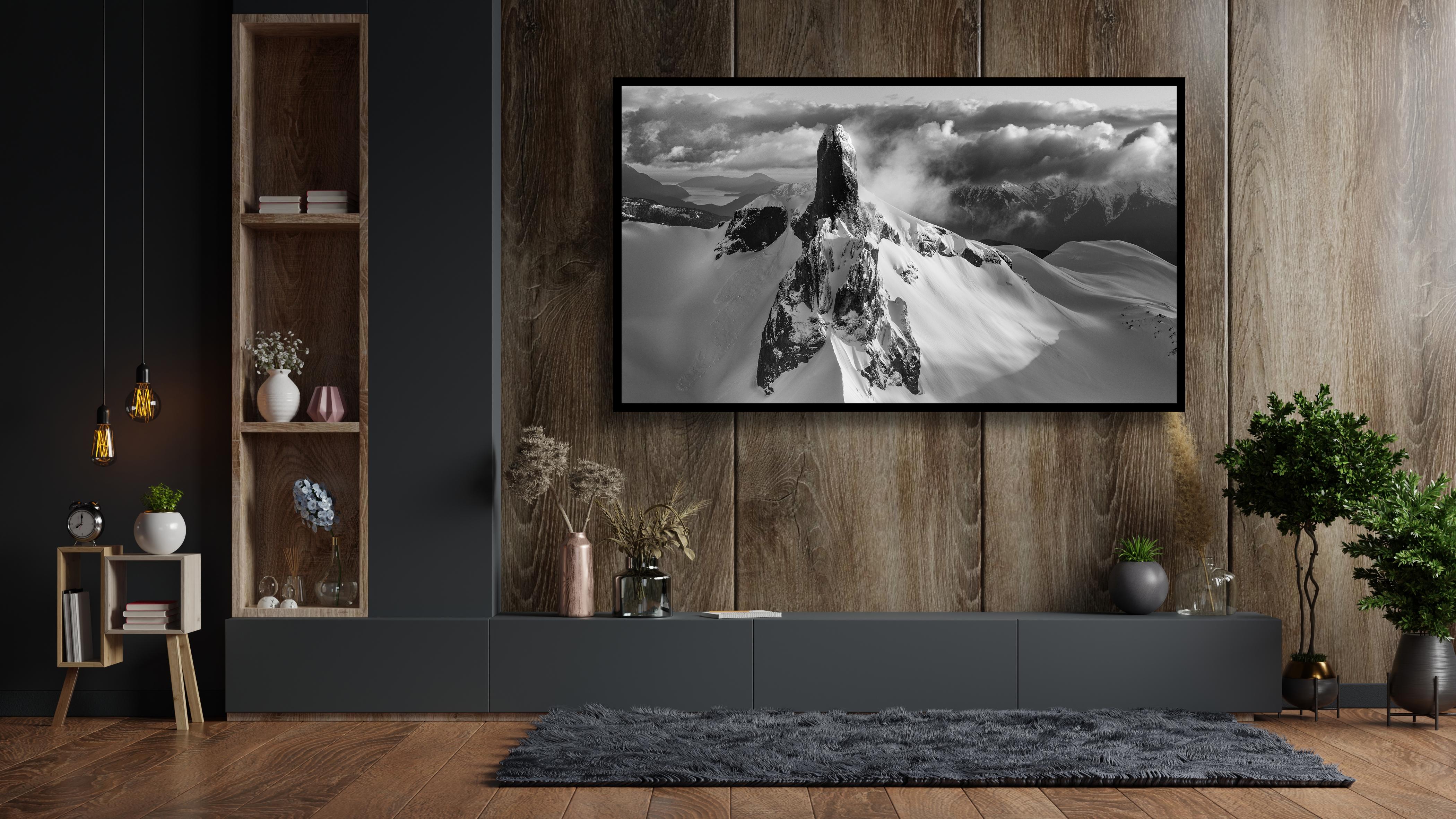 Black Tusk #50, Whistler, black and white, contemporary, landscape photograph For Sale 1