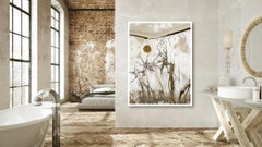 Lake Study #94, California, USA  Contemporary, Abstract, Aerial Photograph